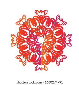 Mandala Graphic design for art, illustration,Henna, Mehndi, tattoo, decoration. Decorative ornament in ethnic oriental style. Coloring book page and any other kind of design