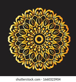 Mandala Graphic design for art, illustration,Henna, Mehndi, tattoo, decoration. Decorative ornament in ethnic oriental style. Coloring book page and any other kind of design
