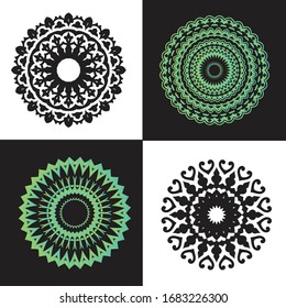 Mandala Graphic design for art, illustration,Henna, Mehndi, tattoo, decoration. Decorative ornament in ethnic oriental style. Coloring book page and any other kind of design