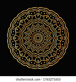 Mandala Graphic design for art, illustration,Henna, Mehndi, tattoo, decoration. Decorative ornament in ethnic oriental style. Coloring book page and any other kind of design