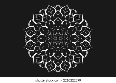 mandala graphic design template eps file