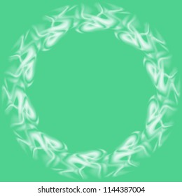 Mandala great charming fairy abstract object glow splash motion frame.