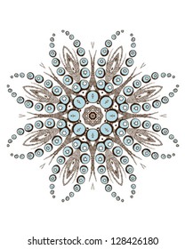 mandala henna