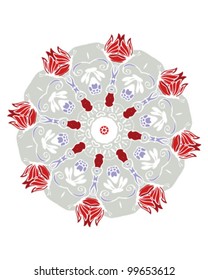 mandala henna