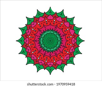  Mandala for Henna, Mehndi, tattoo, decoration and other Business and Advertising.