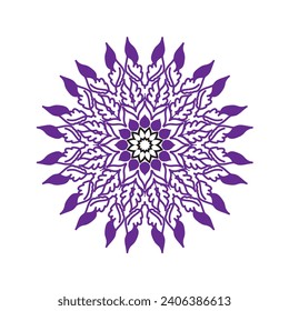 mandala icon design and illustrator