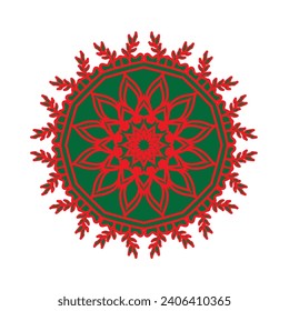Mandala Icon Design und Illustrator