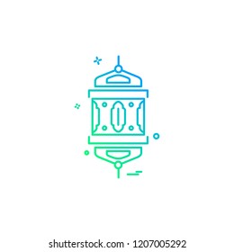 Mandala icon design vector 