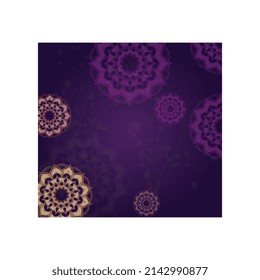 Mandala icon logo template design