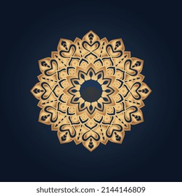 Diseño de plantillas de logotipo de iconos de Mandala