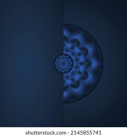 Mandala Symbol-Logo-Vorlage Design