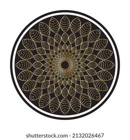 mandala icon logo template image