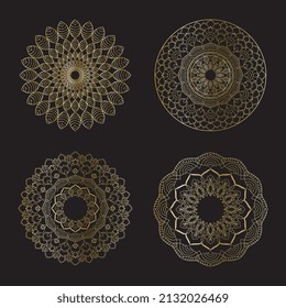 mandala icon logo template image