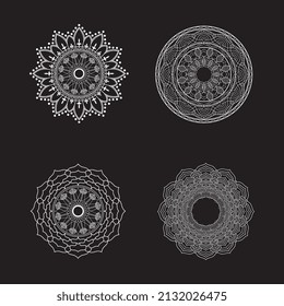 mandala icon logo template image