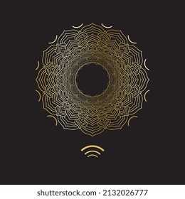 mandala icon logo template image