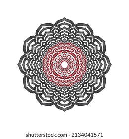 Logo-Vorlage für Mandala
