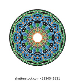 mandala icon logo template image