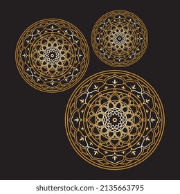 mandala icon logo template image