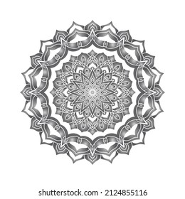 mandala icon logo and vector template