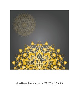mandala icon logo and vector template