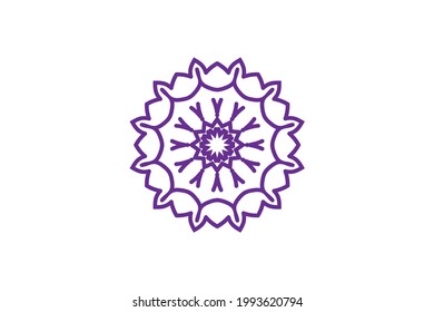 Mandala Icon, patterns vector design