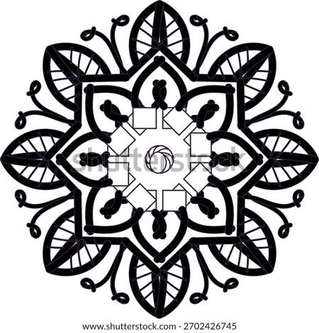 Mandala icon It is used as a graphic on clothing, especially T-shirts.