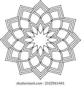 mandala, illustration, art, animal, design, pattern, symbol, vector, animal body part, animal hair, animal head, arabic style, east asian culture, coloring book page - illlustration technique