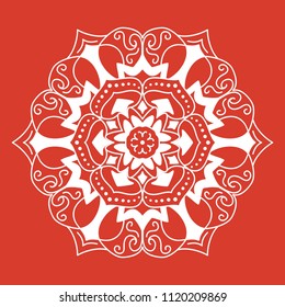 mandala illustration vector t shirt design