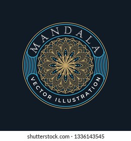Mandala Illustrations for Logo or Label Template