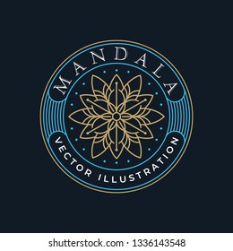Mandala Illustrations for Logo or Label Template