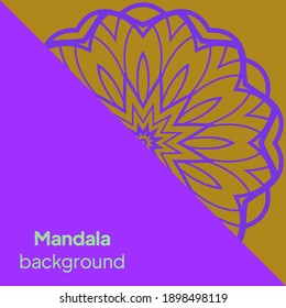 mandala image for relaxing. vector illustration