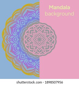 mandala image for relaxing. vector illustration