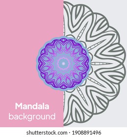 mandala image for relaxing. vector illustration