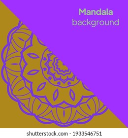 mandala image for relaxing. vector illustration