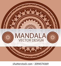 Mandala Images, Stock Photos and Vectors, Abstract background design template.