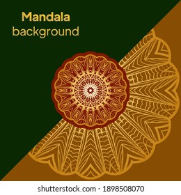Mandala. India. Geometry. Ornament. Vector Decoration.