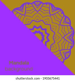 Mandala. India. Geometry. Ornament. Vector Decoration.