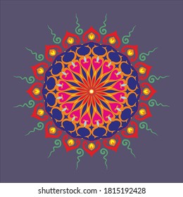 Mandala India Religion Culture Hinduisme Fashion