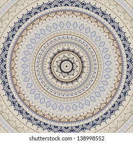 Mandala. Indian Decorative Pattern.