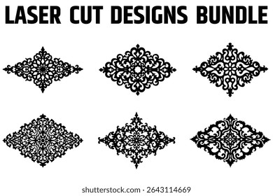 Mandala inspirierte islamische Kunst Vektor Paket
