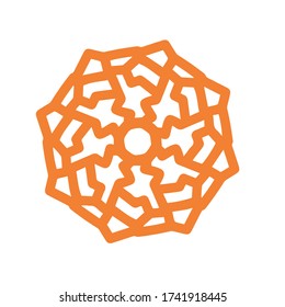 mandala with interesting and simple motifs