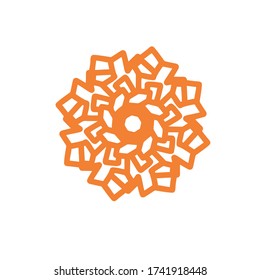 mandala with interesting and simple motifs