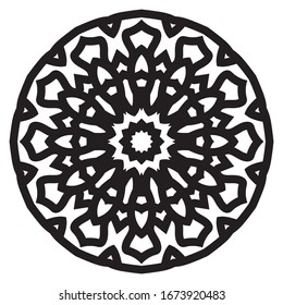 Mandala islamic arabnament muster