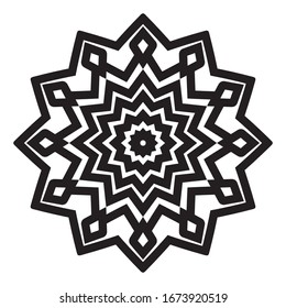 mandala islamic arabic ornament pattern