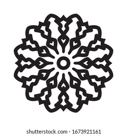 mandala islamic arabic ornament pattern