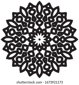 mandala islamic arabic ornament pattern