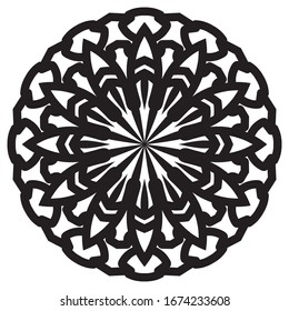 Mandala islamic arabnament muster