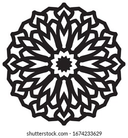 mandala islamic arabic ornament pattern