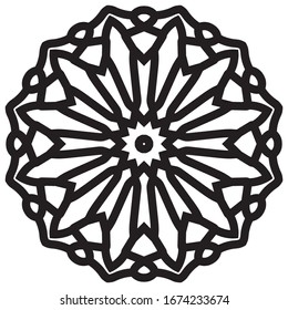 mandala islamic arabic ornament pattern