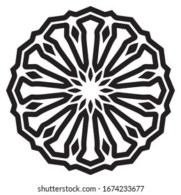 Mandala islamic arabnament muster